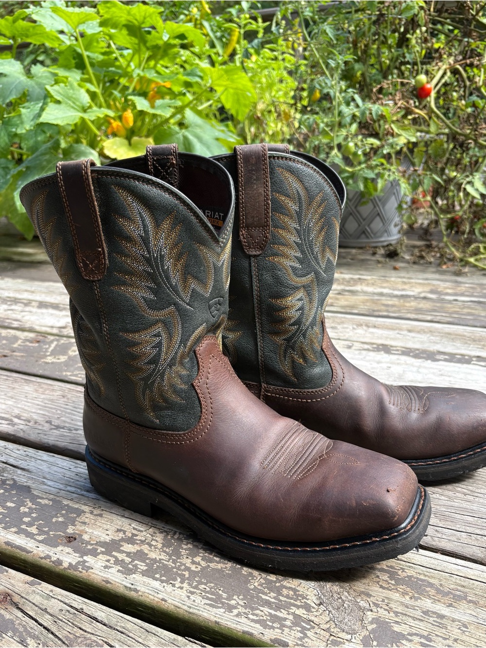 Ariat Work Steel Toe Men’s Western Work Boots size 11D
